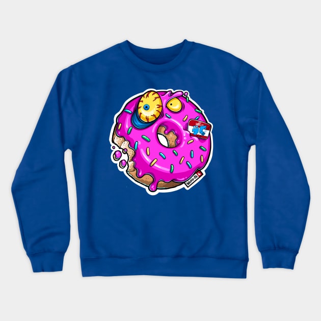 Weirdos Dough Nutter Crewneck Sweatshirt by JayDraws